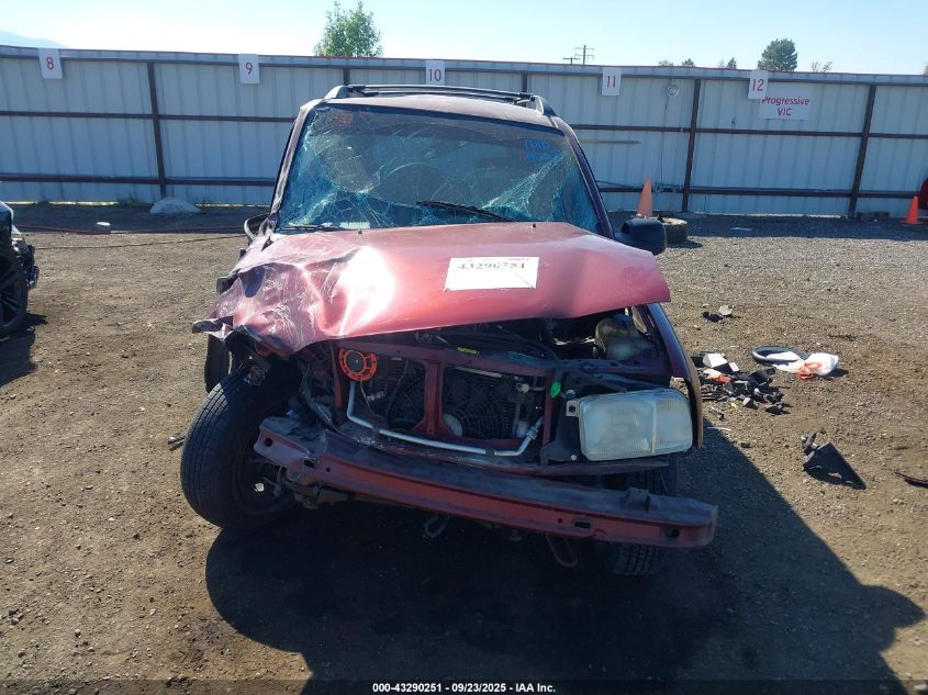 2002 Chevrolet Tracker Hard Top Base VIN: 2CNBJ13CX26934058 Lot: 43290251