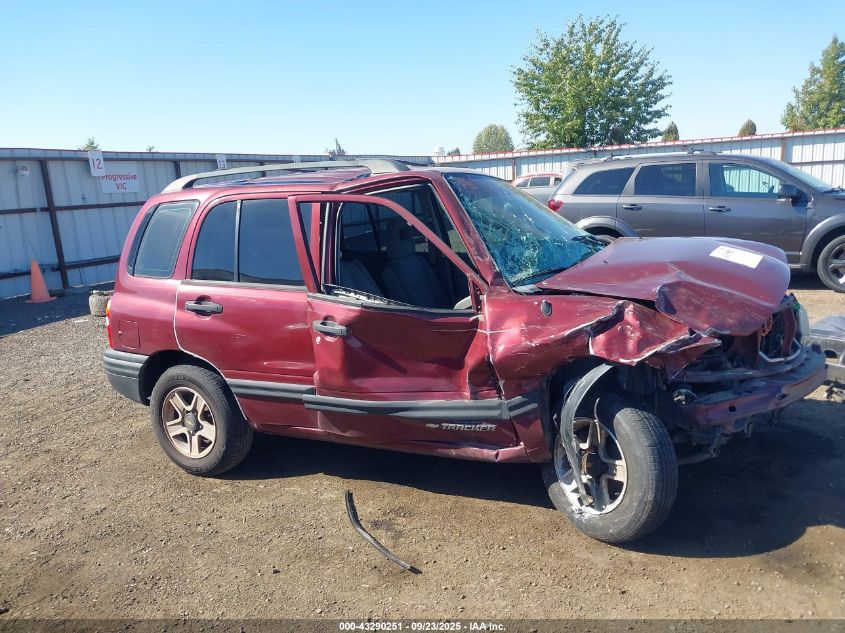 2002 Chevrolet Tracker Hard Top Base VIN: 2CNBJ13CX26934058 Lot: 43290251