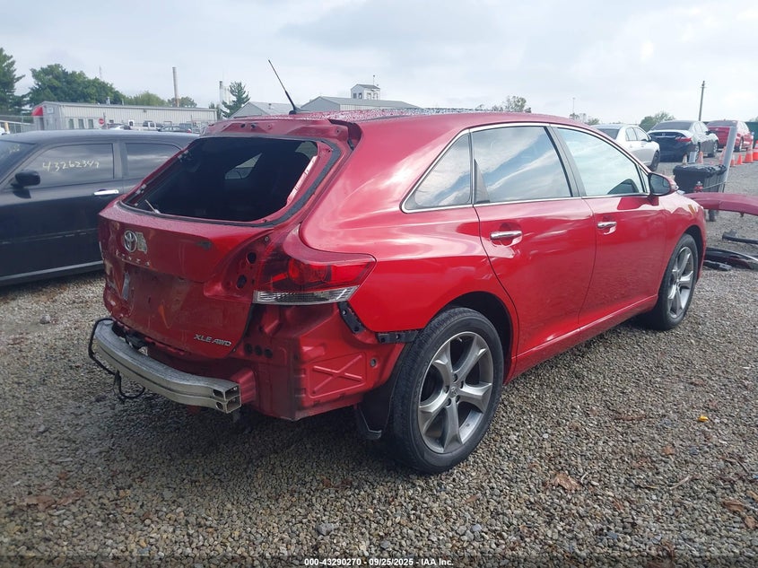 Vin: 4t3bk3bb3du085727, lot: 43784877, toyota venza xle xle v6 20134