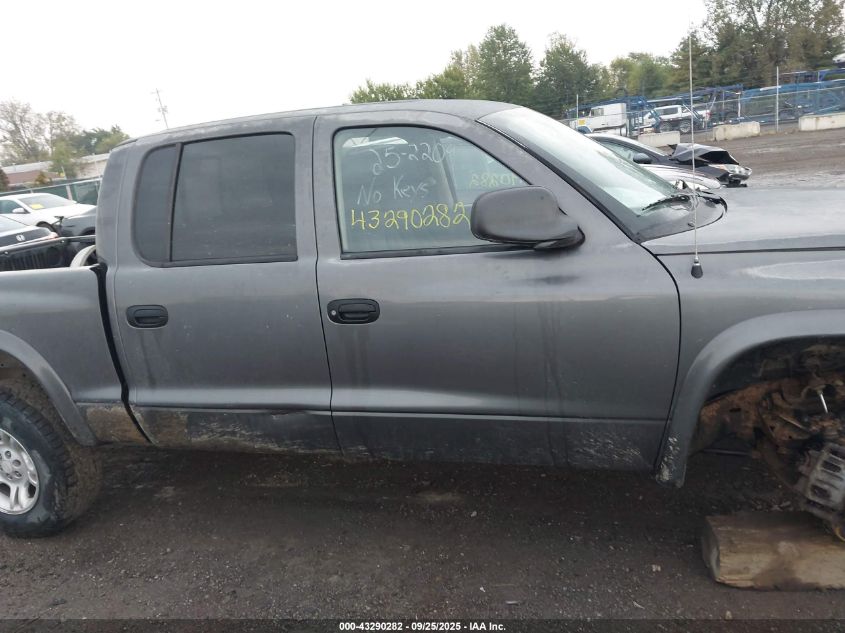 2003 Dodge Dakota Slt VIN: 1D7HG48N13S106123 Lot: 43290282