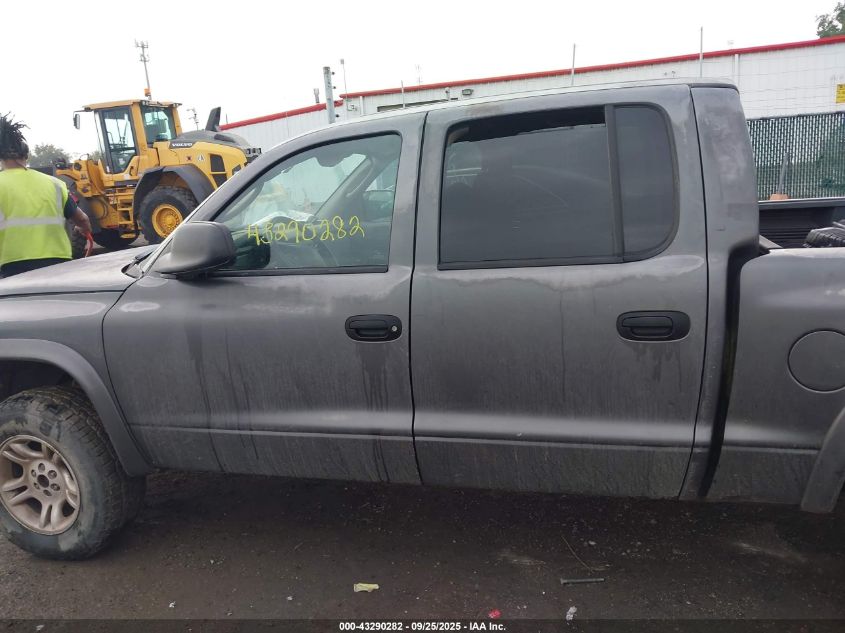 2003 Dodge Dakota Slt VIN: 1D7HG48N13S106123 Lot: 43290282