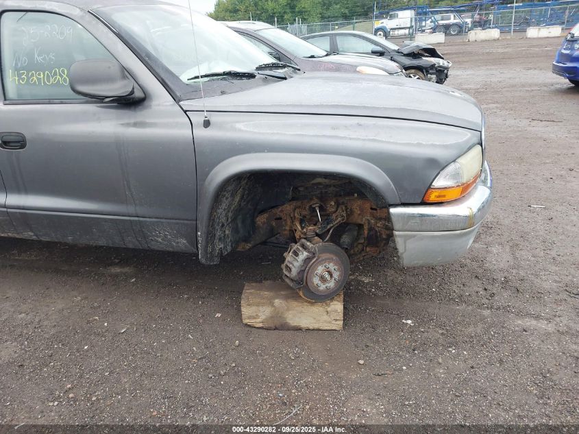 2003 Dodge Dakota Slt VIN: 1D7HG48N13S106123 Lot: 43290282
