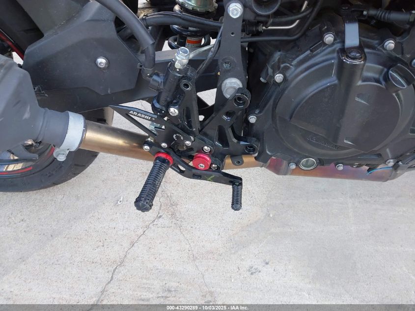 2024 Kawasaki Ex500 A/B VIN: ML5EXGJ10RDA09205 Lot: 43290289