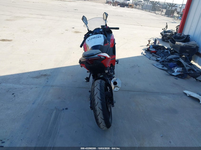 2024 Kawasaki Ex500 A/B VIN: ML5EXGJ10RDA09205 Lot: 43290289