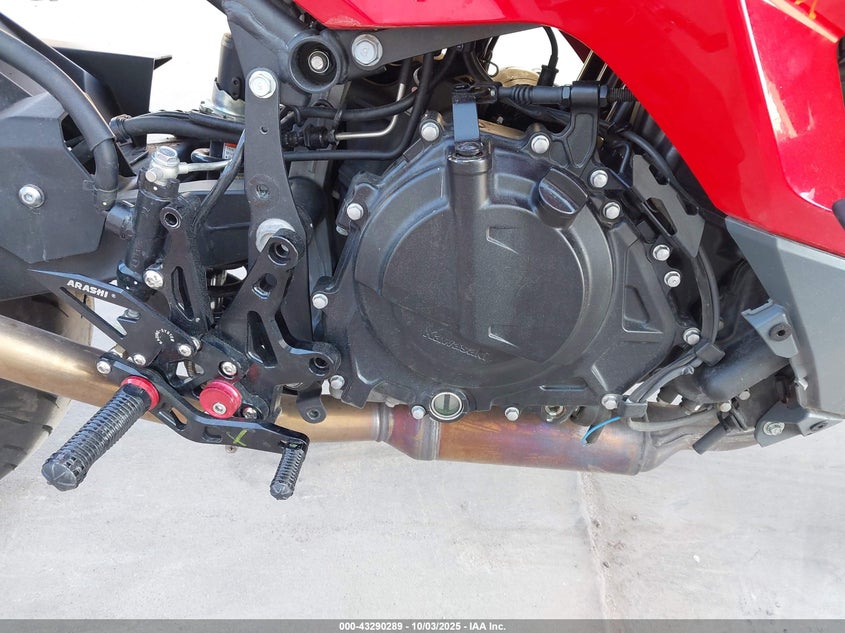 2024 Kawasaki Ex500 A/B VIN: ML5EXGJ10RDA09205 Lot: 43290289