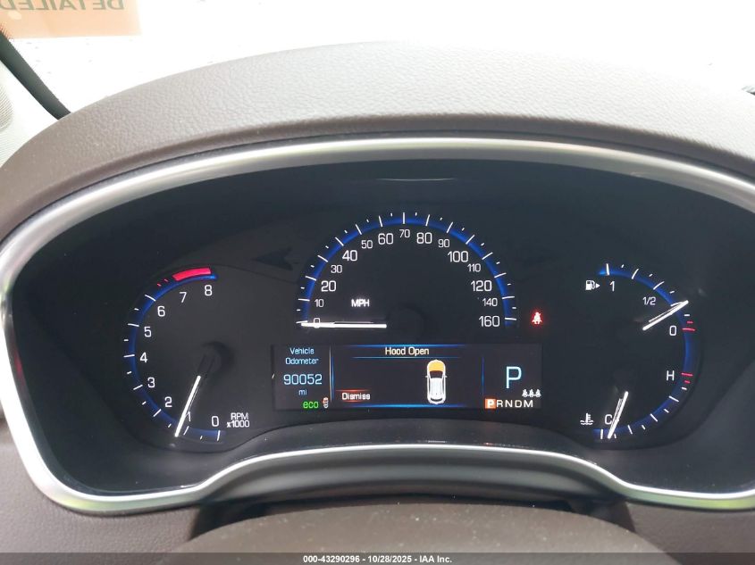 2016 Cadillac Srx Luxury Collection VIN: 3GYFNBE38GS534399 Lot: 43290296