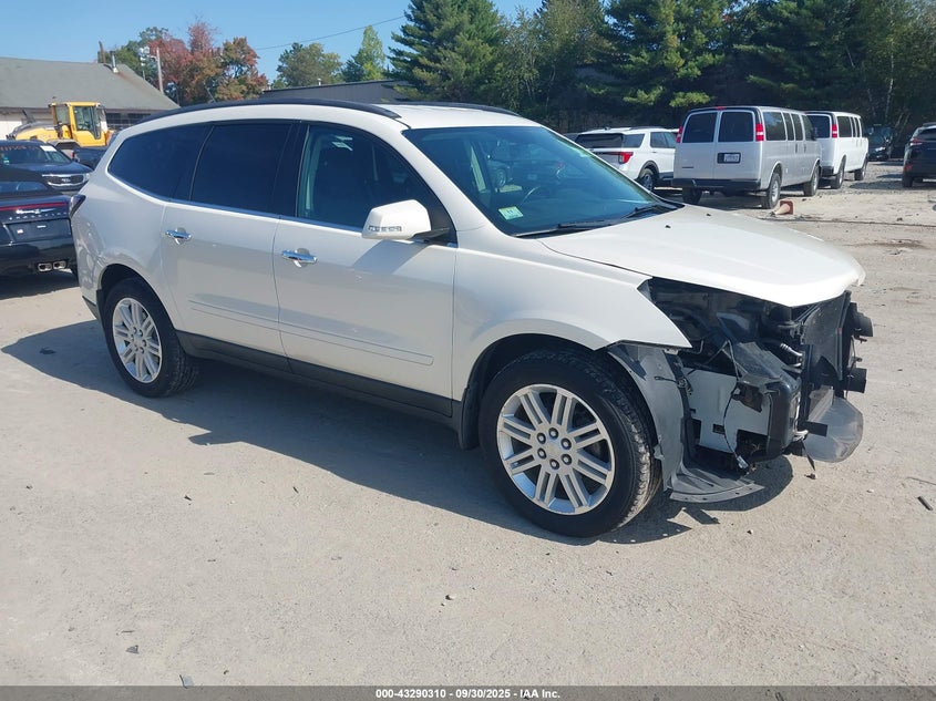 2014 CHEVROLET TRAVERSE 1LT - 1GNKVGKD8EJ127364
