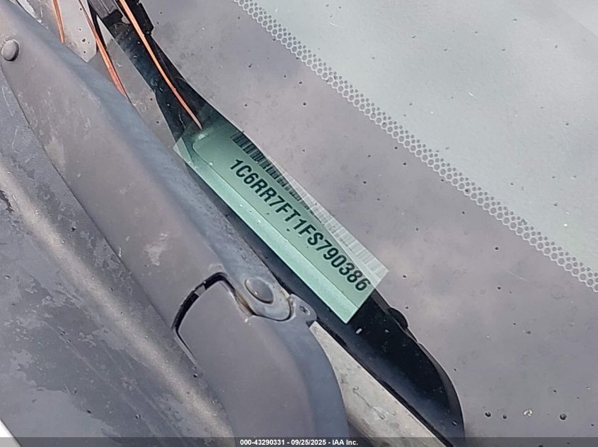 2015 Ram 1500 Express VIN: 1C6RR7FT1FS790386 Lot: 43290331