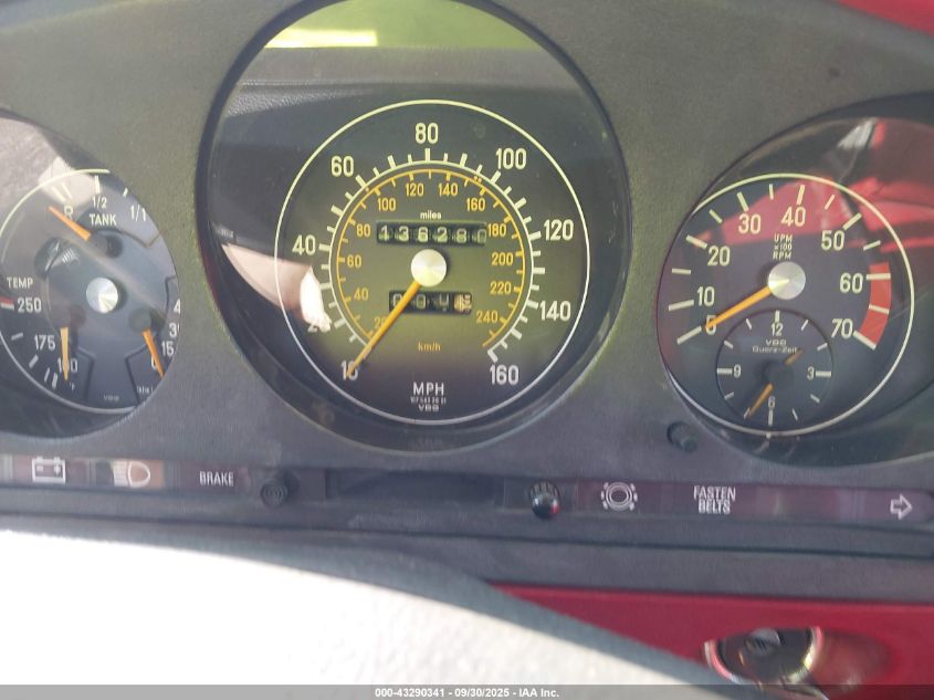 1977 Mercedes-Benz 450Sl VIN: 10704412039743 Lot: 43290341