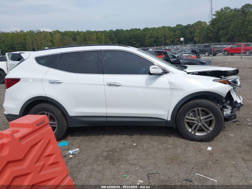 2018 HYUNDAI SANTA FE SPORT 2.4L 5NMZU3LB9JH107981
