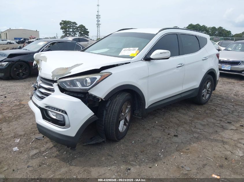 2018 HYUNDAI SANTA FE SPORT 2.4L 5NMZU3LB9JH107981
