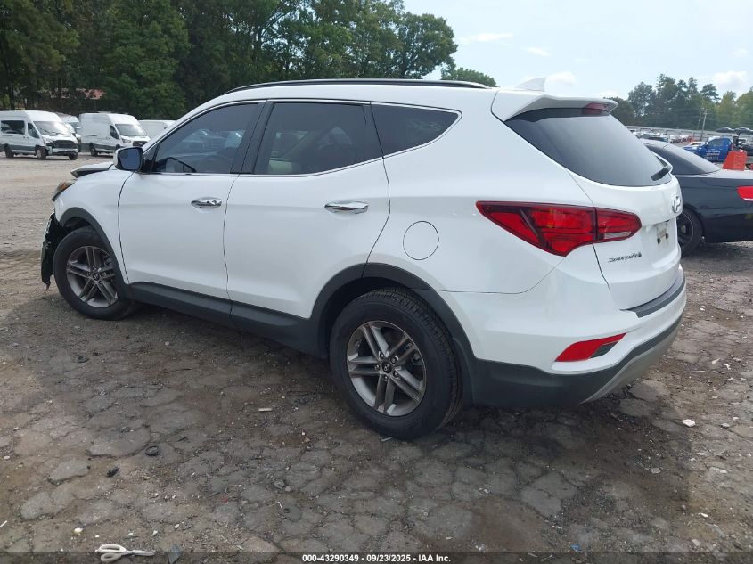 2018 HYUNDAI SANTA FE SPORT 2.4L 5NMZU3LB9JH107981
