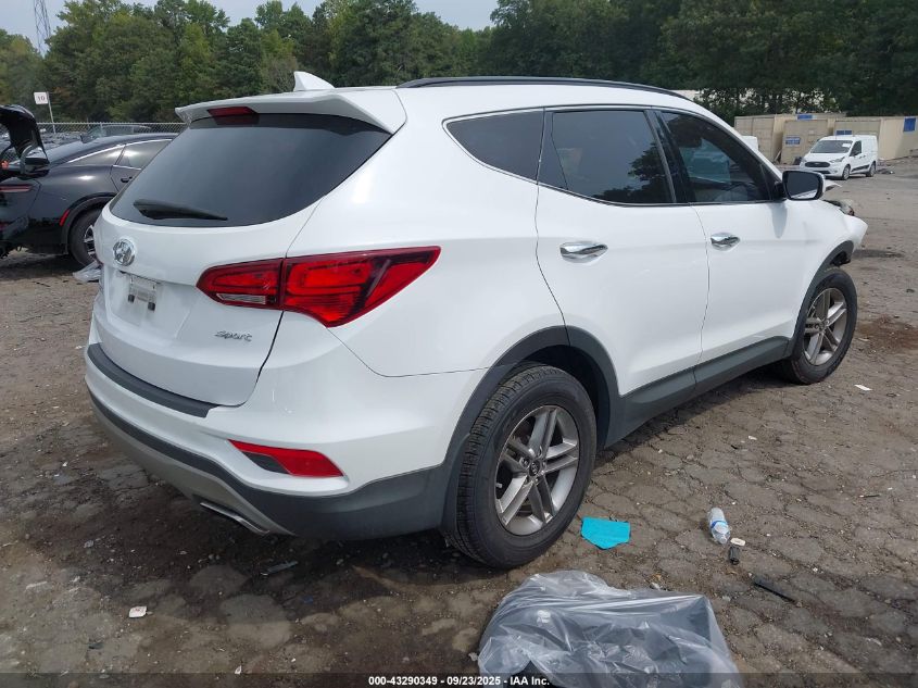 2018 HYUNDAI SANTA FE SPORT 2.4L 5NMZU3LB9JH107981