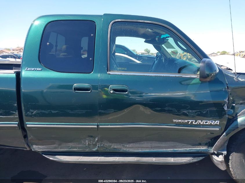 2002 Toyota Tundra Ltd V8 VIN: 5TBRT38192S230903 Lot: 43290354