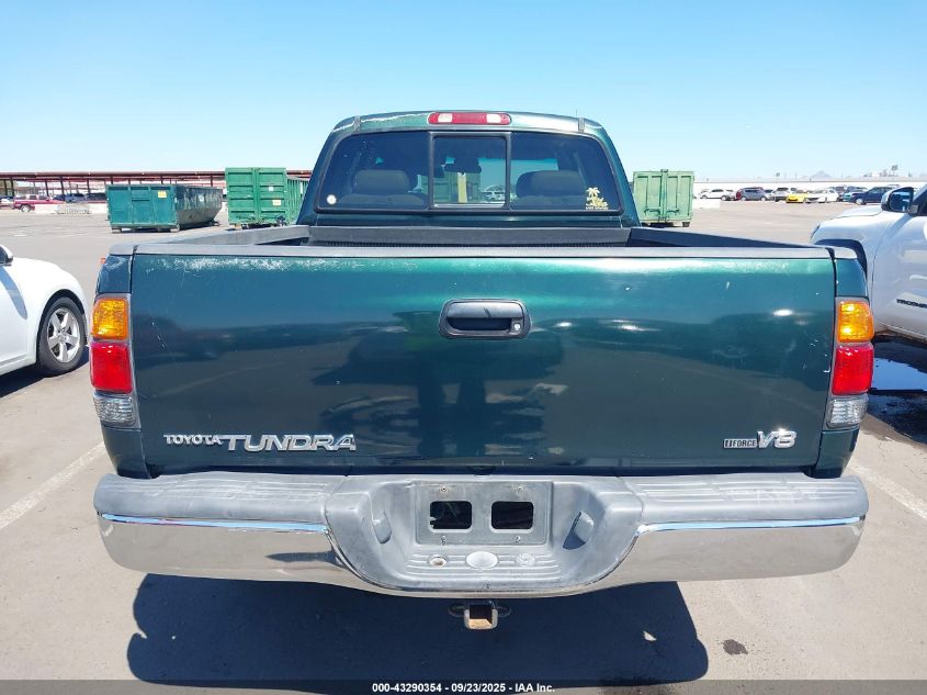 2002 Toyota Tundra Ltd V8 VIN: 5TBRT38192S230903 Lot: 43290354