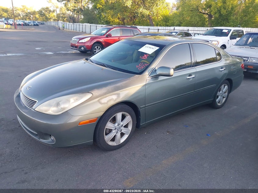 2006 Lexus Es 330 green sedan gasoline JTHBA30G465143418 photo #3