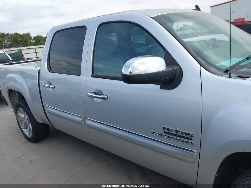 2013 GMC Sierra 1500 Sle VIN: 3GTP1VE09DG135044 Lot: 43290409