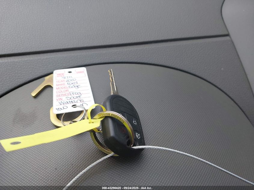 2010 Ford Edge Se VIN: 2FMDK3GC6ABA72832 Lot: 43290420