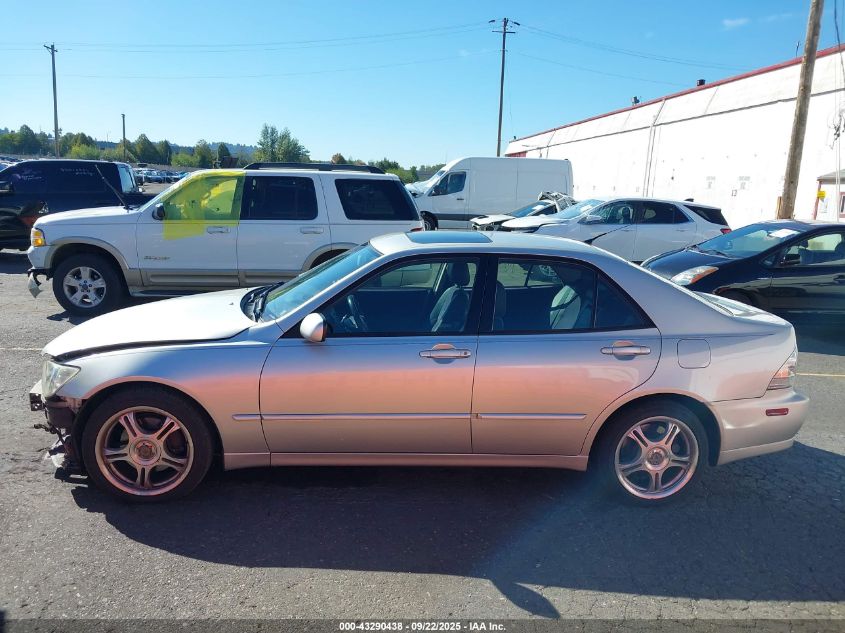2002 Lexus Is 300 VIN: JTHBD192420036704 Lot: 43290438