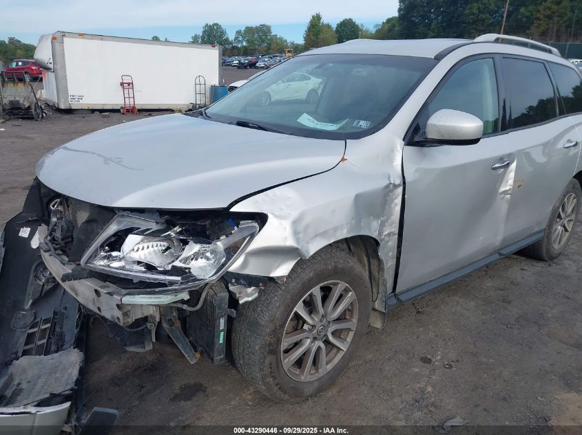 2015 Nissan Pathfinder S VIN: 5N1AR2MM2FC713049 Lot: 43290446