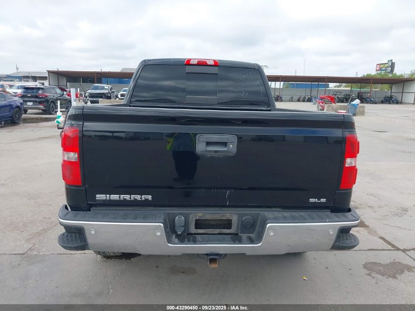 2016 GMC Sierra 1500 Sle VIN: 3GTU2MEC5GG104074 Lot: 43290450
