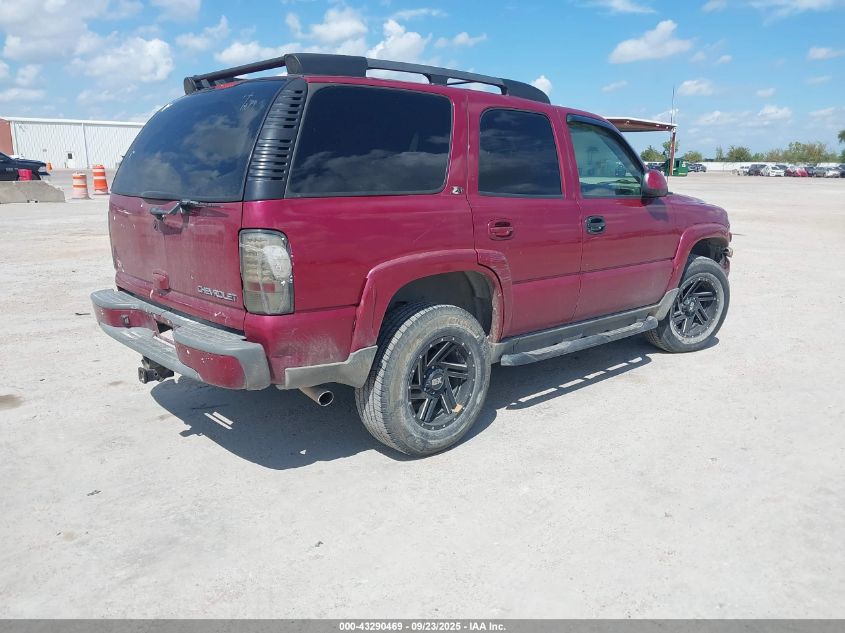 2004 Chevrolet Tahoe Z71 VIN: 1GNEK13Z44R175067 Lot: 43290469