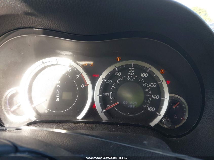 2012 Acura Tsx 2.4 VIN: JH4CU2F40CC025148 Lot: 43290485