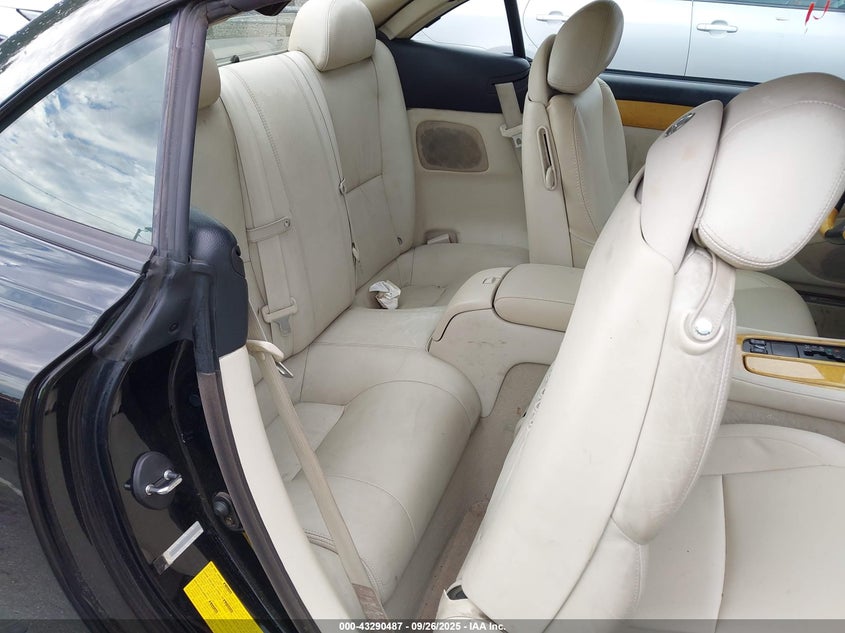 2003 Lexus Sc 430 VIN: JTHFN48Y230045294 Lot: 43290487