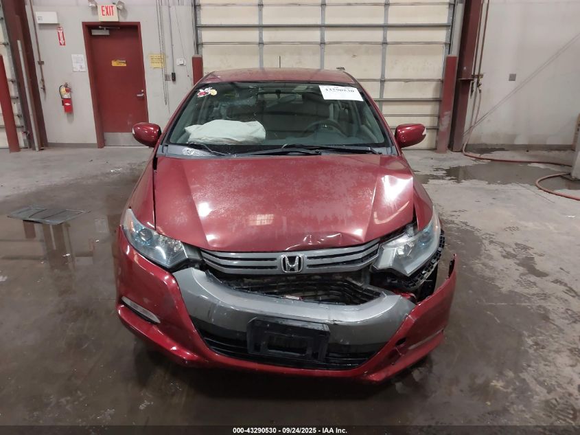 2010 Honda Insight Ex VIN: JHMZE2H79AS028695 Lot: 43290530