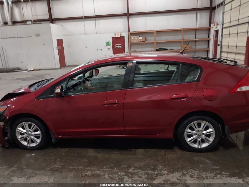 2010 Honda Insight Ex VIN: JHMZE2H79AS028695 Lot: 43290530