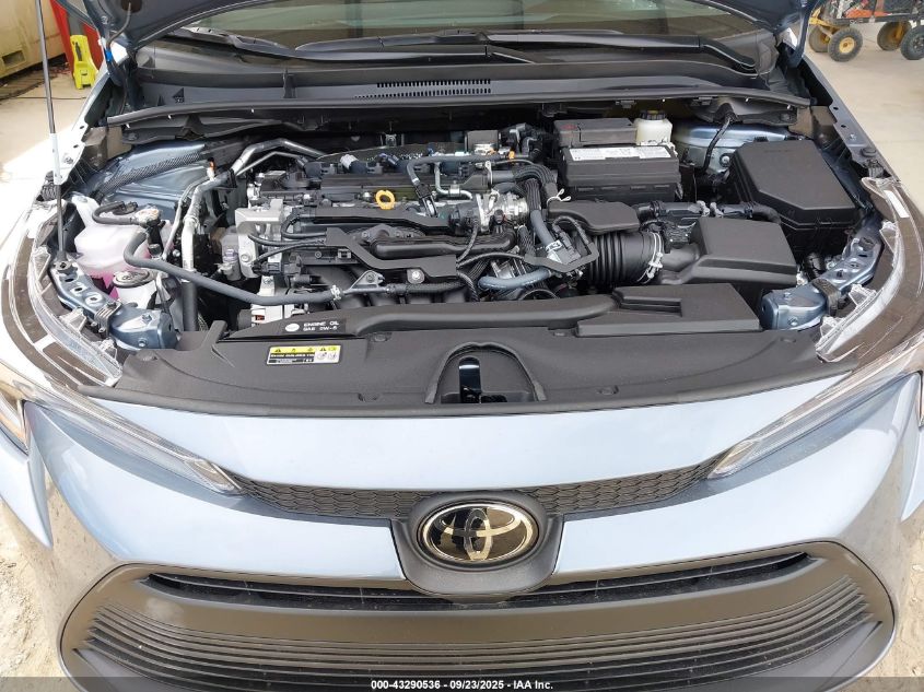 2025 Toyota Corolla Le VIN: 5YFB4MDE7SP353693 Lot: 43290536