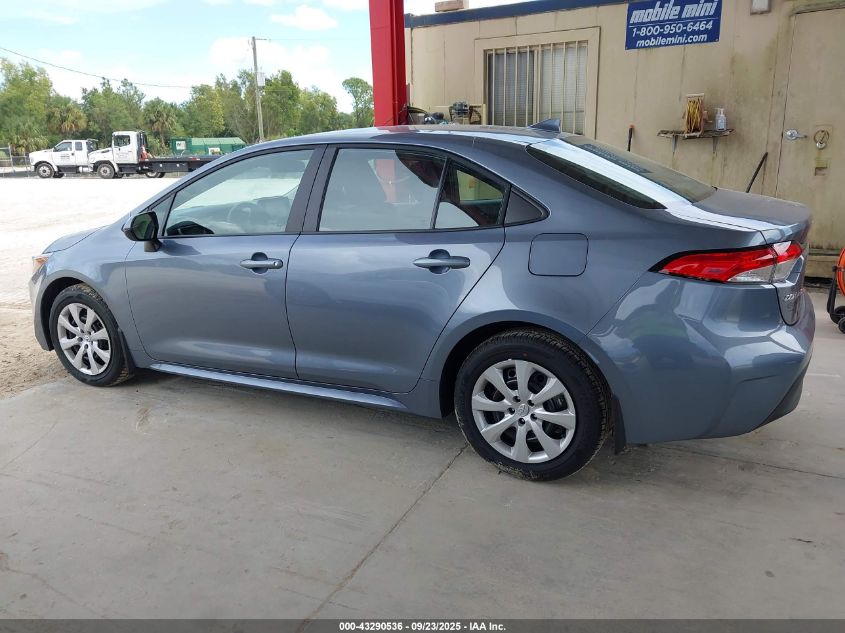 2025 Toyota Corolla Le VIN: 5YFB4MDE7SP353693 Lot: 43290536