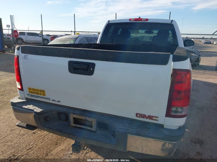 2010 GMC Sierra 2500Hd Sle VIN: 1GT5K0BG3AZ271299 Lot: 43290537