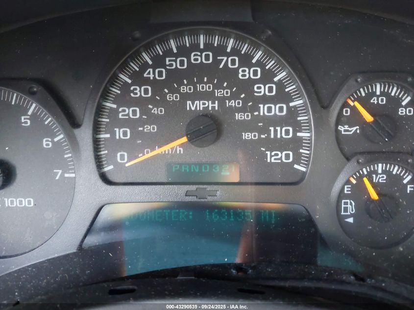 2005 Chevrolet Trailblazer Ls VIN: 1GNDS13S552124587 Lot: 43290539