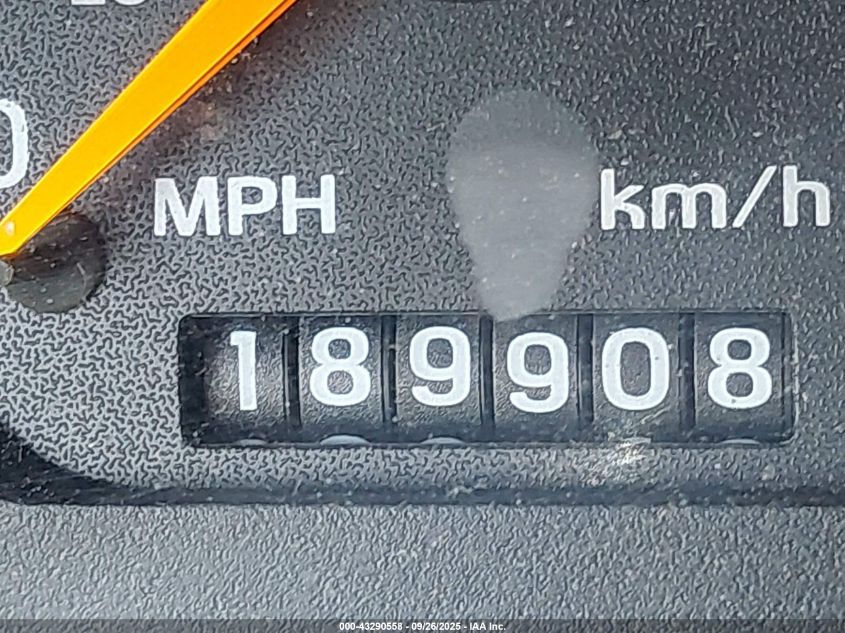 1998 Ford Mustang VIN: 1FAFP4048WF233832 Lot: 43290558