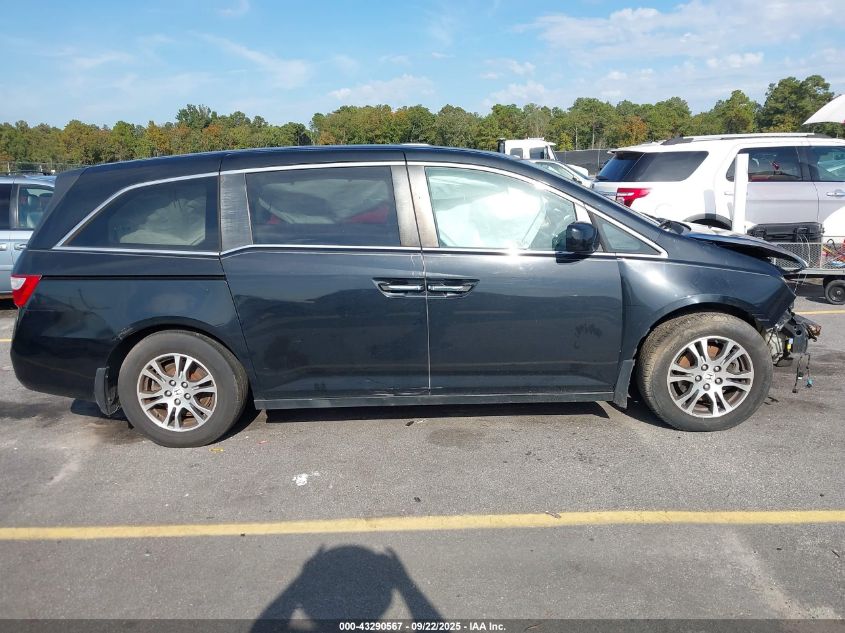 2013 Honda Odyssey Ex-L VIN: 5FNRL5H62DB010864 Lot: 43290567