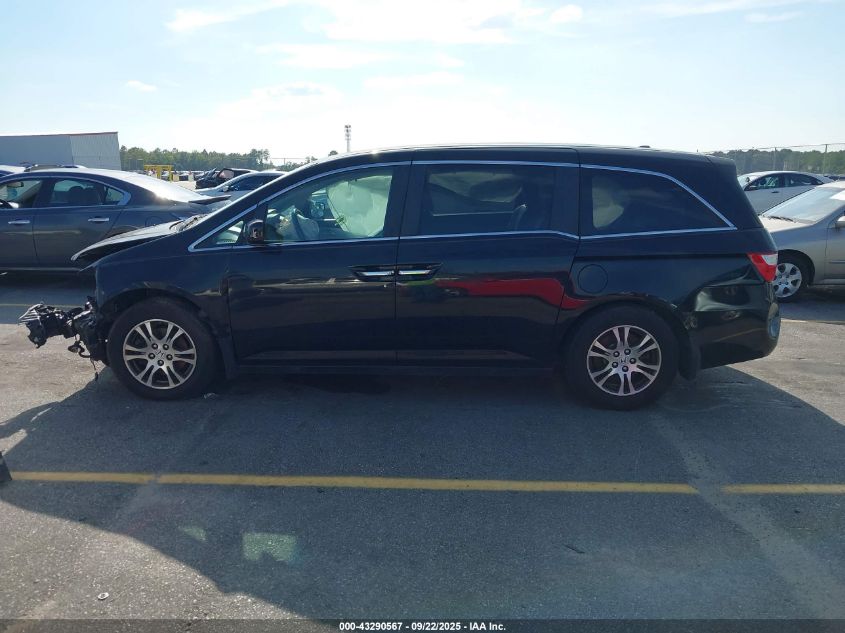 2013 Honda Odyssey Ex-L VIN: 5FNRL5H62DB010864 Lot: 43290567