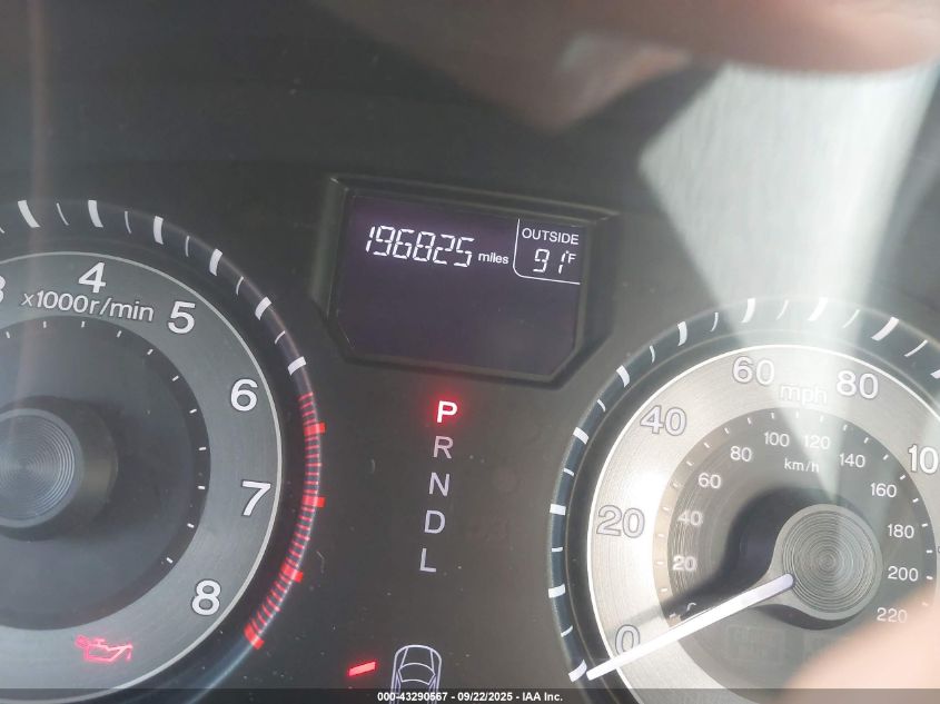 2013 Honda Odyssey Ex-L VIN: 5FNRL5H62DB010864 Lot: 43290567