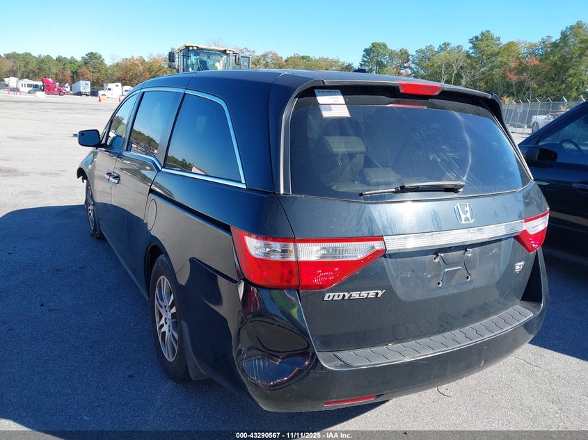 Vin: 5fnrl5h62db010864, lot: 43785174, honda odyssey ex-l 20133