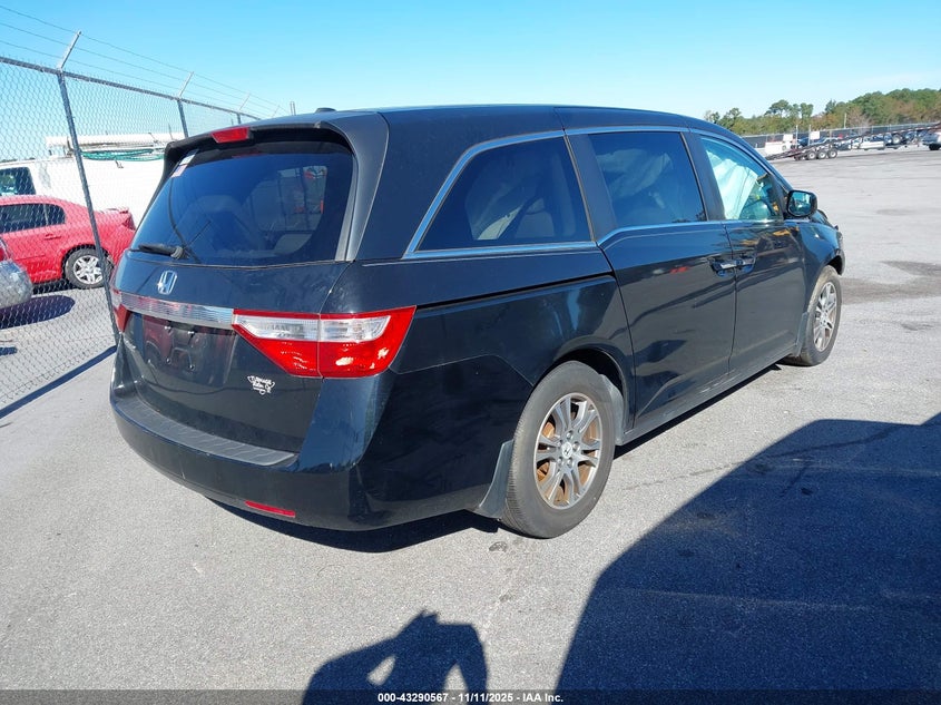 Vin: 5fnrl5h62db010864, lot: 43785174, honda odyssey ex-l 20134