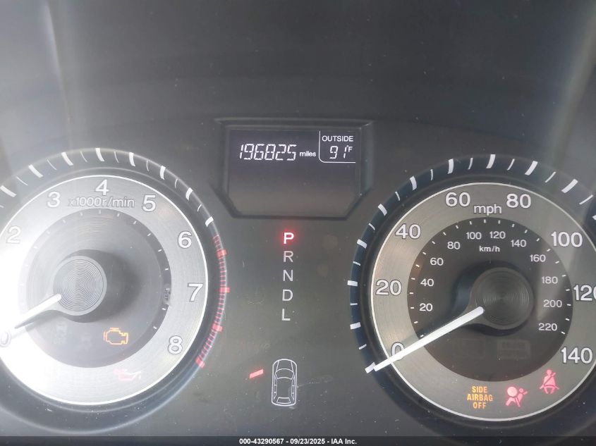 2013 Honda Odyssey Ex-L VIN: 5FNRL5H62DB010864 Lot: 43290567