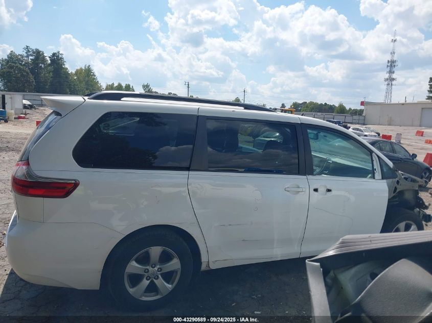 2015 Toyota Sienna Le 8 Passenger VIN: 5TDKK3DC5FS682999 Lot: 43290589