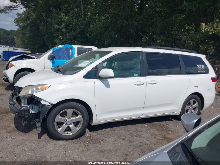 2015 Toyota Sienna Le 8 Passenger VIN: 5TDKK3DC5FS682999 Lot: 43290589