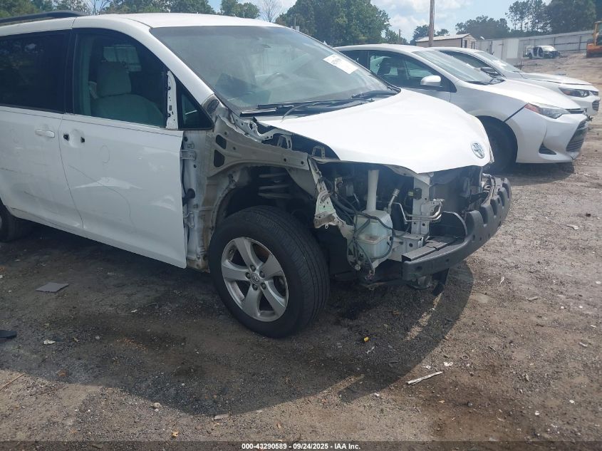 2015 Toyota Sienna Le 8 Passenger VIN: 5TDKK3DC5FS682999 Lot: 43290589