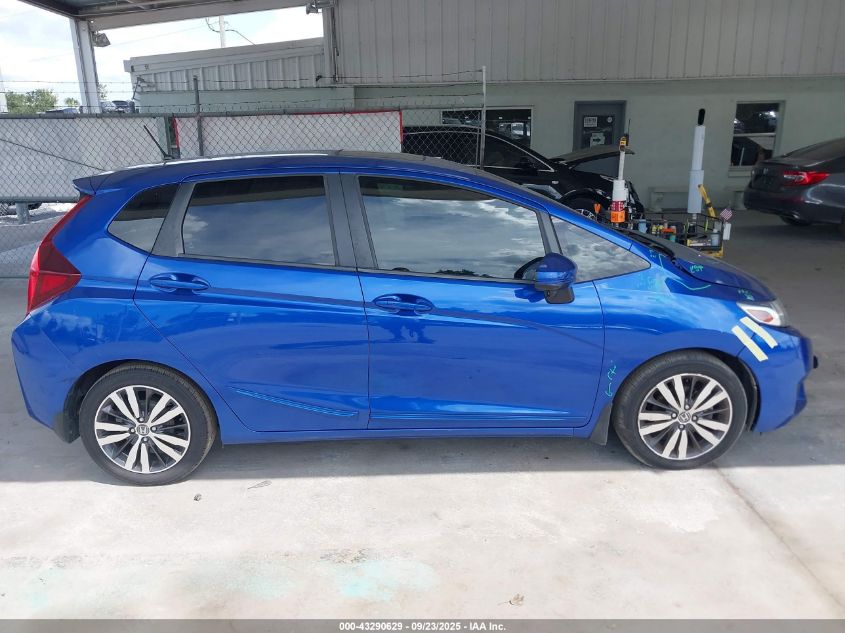 2015 Honda Fit Ex/Ex-L VIN: 3HGGK5H8XFM730148 Lot: 43290629