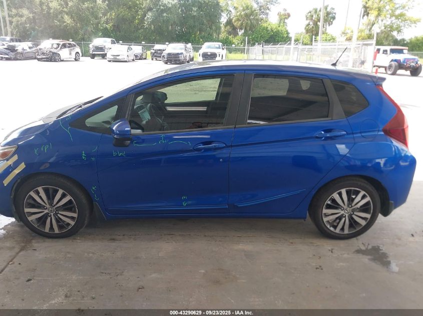 2015 Honda Fit Ex/Ex-L VIN: 3HGGK5H8XFM730148 Lot: 43290629
