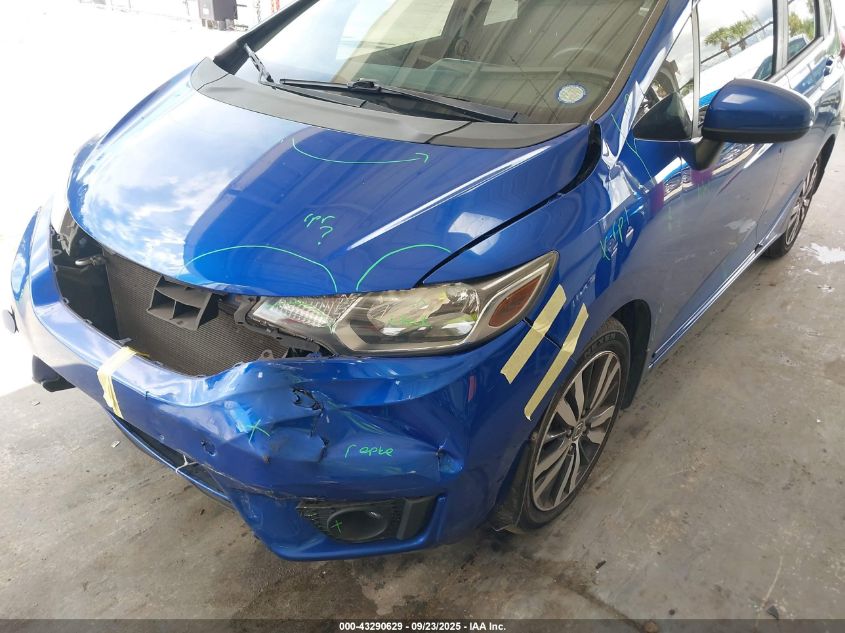 2015 Honda Fit Ex/Ex-L VIN: 3HGGK5H8XFM730148 Lot: 43290629