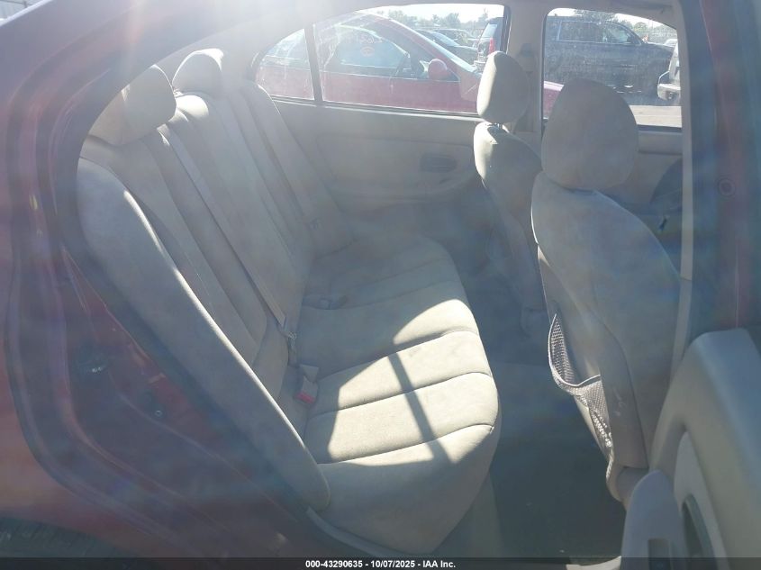 2003 Hyundai Elantra Gls/Gt VIN: KMHDN45D53U520466 Lot: 43290635