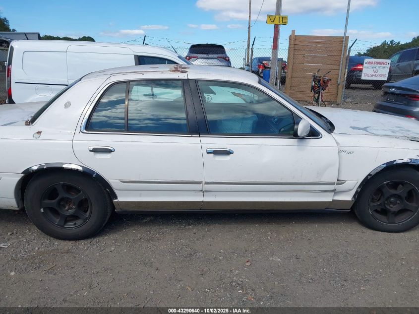 2001 Mercury Grand Marquis Gs VIN: 2MEFM74WX1X709901 Lot: 43290640