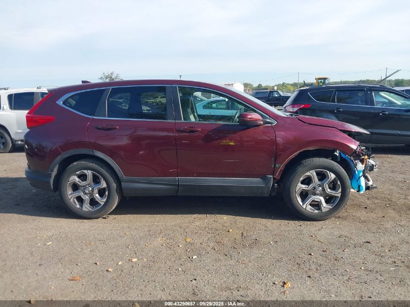 2019 Honda Cr-V Ex VIN: 7FARW2H52KE056452 Lot: 43290657